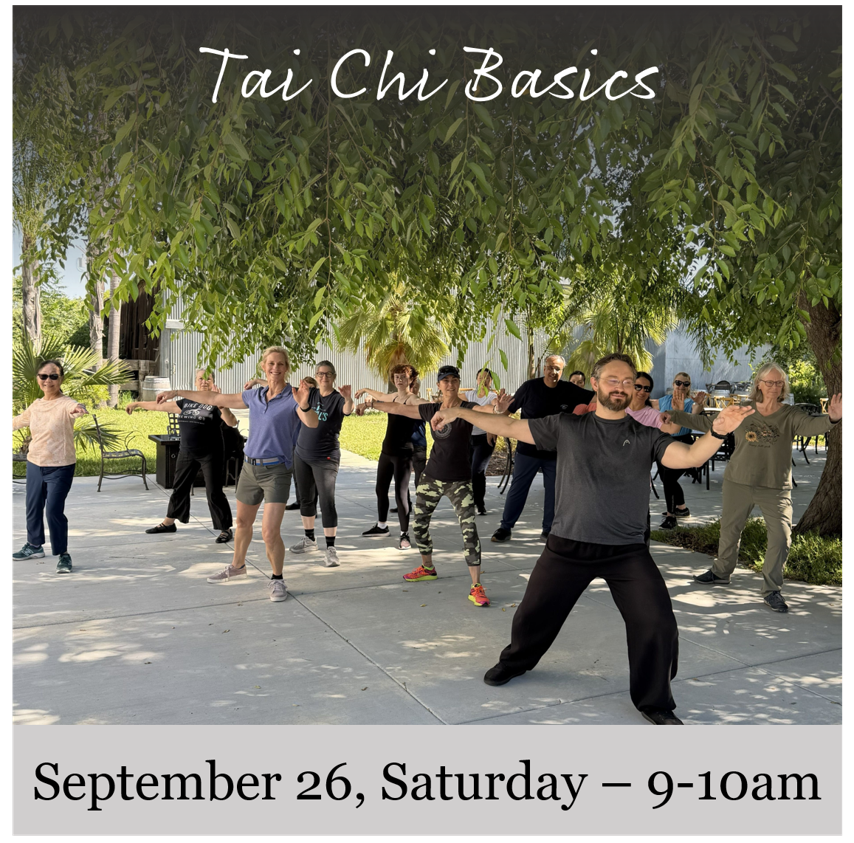 Flyer for Tai Chi Basics
