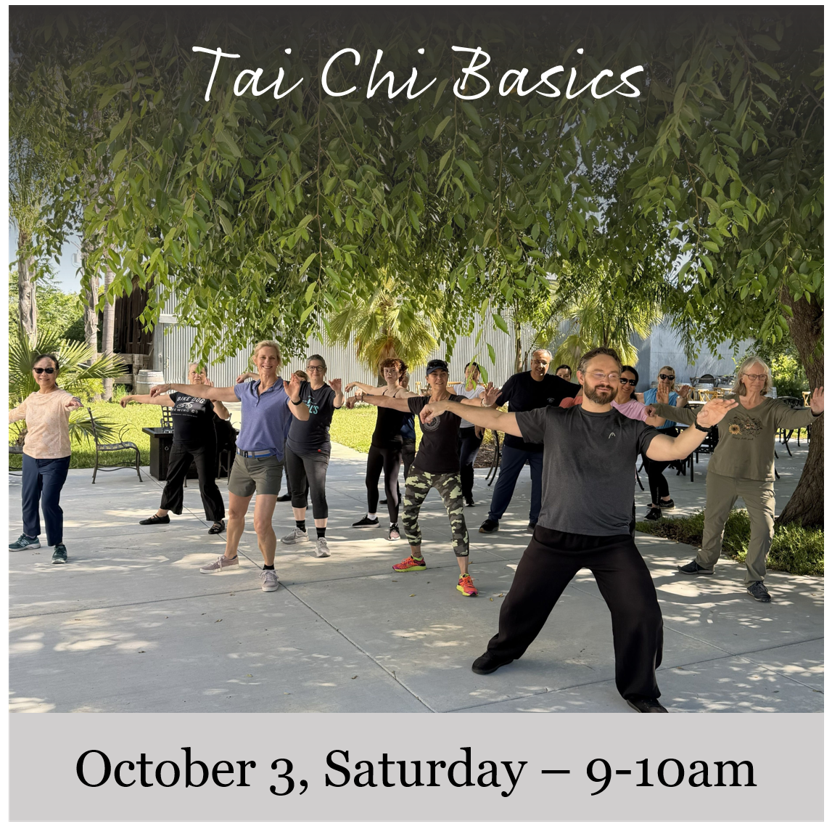 Flyer for Tai Chi Basics