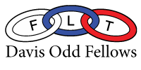Davis Odd Fellows IOOF and Rebekah Lodges logo